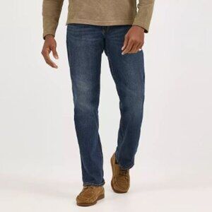 Lee Extreme Motion Men’s Regular Fit Bootcut Jeans 32x34 Dark Wash NWT